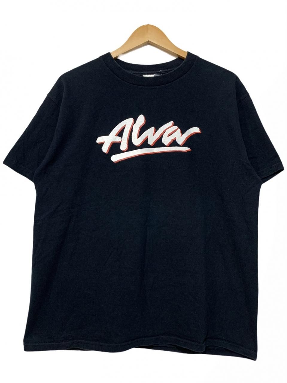 00s TONY ALVA Logo S/S Tee 黒 L トニーアルバ 半袖 Tシャツ 00s TONY ALVA Logo S/S Tee 黒 L トニーアルバ 半袖 Tシャツ