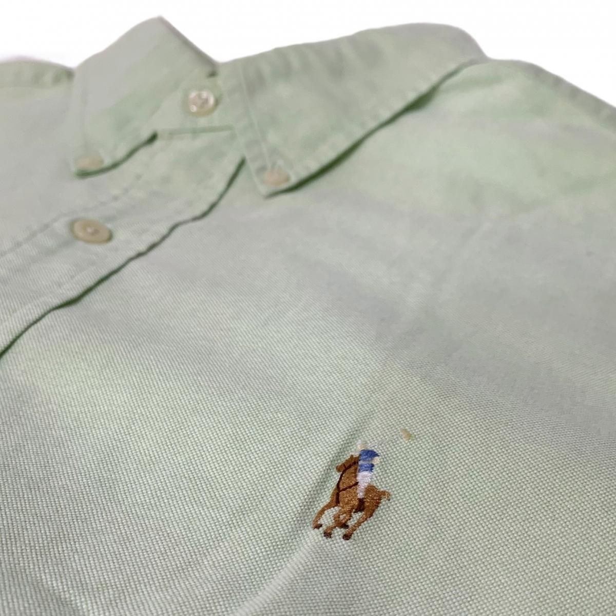 Polo Ralph Lauren Cotton BD L/S Shirt 黄緑 XL ポロラルフ Polo Ralph Lauren Cotton BD L/S Shirt 黄緑 XL ポロラルフ