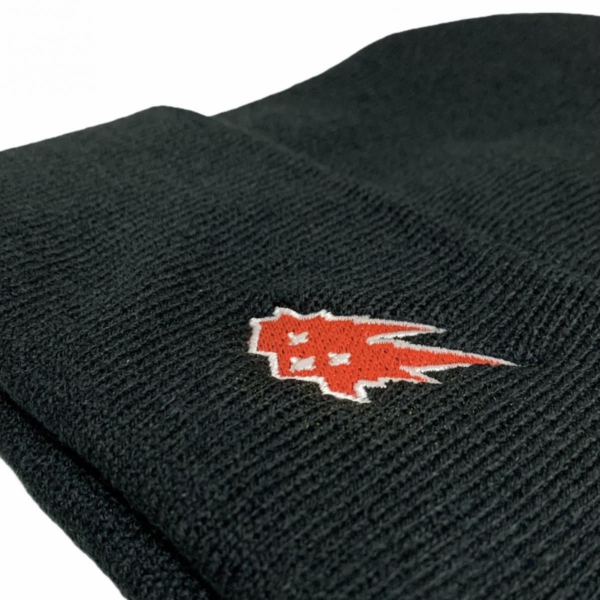 新品 CACTI Logo Beanie (BLACK) カクタイ ビーニー ニット
