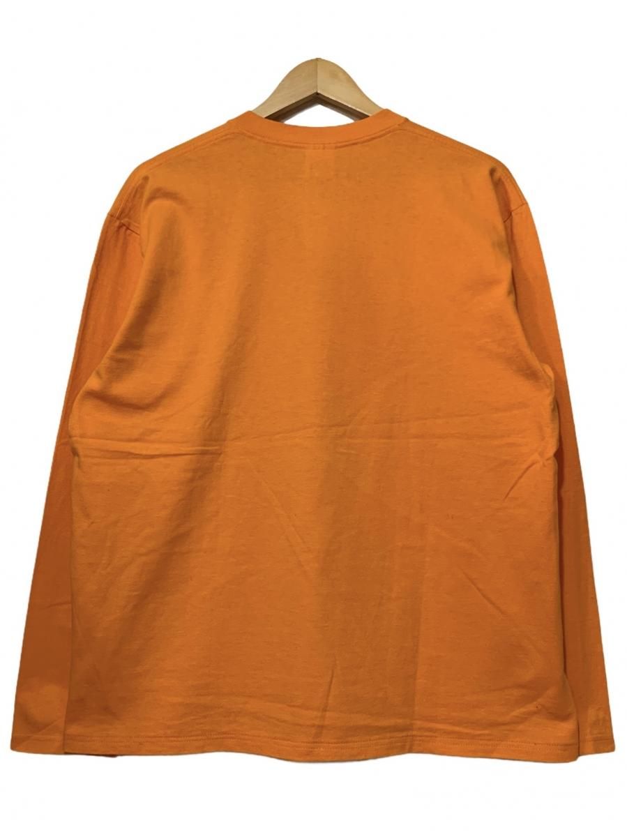 90s~00s OLD SUPREME Arabic Logo L/S Tee オレンジ L 初期 90s~00s OLD SUPREME Arabic Logo L/S Tee オレンジ L 初期