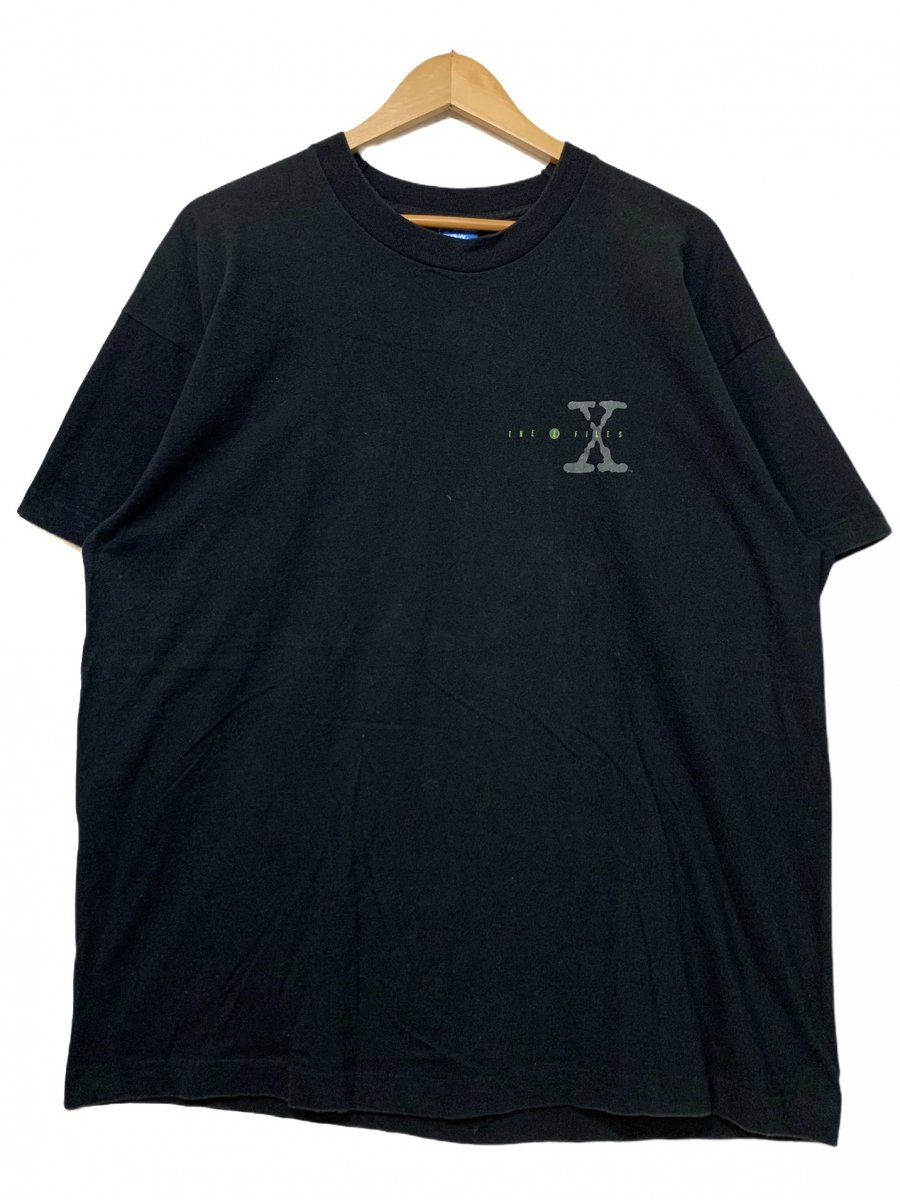 USA製 94年 THE X FILES S/S Tee 黒 XL 90s Xファイル 半袖 Tシャツ ドラマ 映画 ムービーT Fruit of  The Loom X-FILES ブラック 古着 - NEWJOKE ONLINE STORE