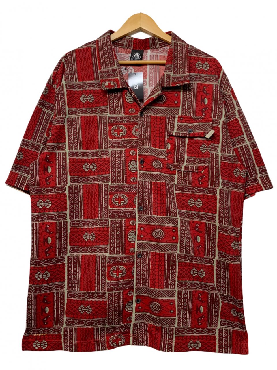 07年 NIKE ACG Dri-Fit S/S Shirt 赤 XL 00s ナイキ エーシージー 半袖 