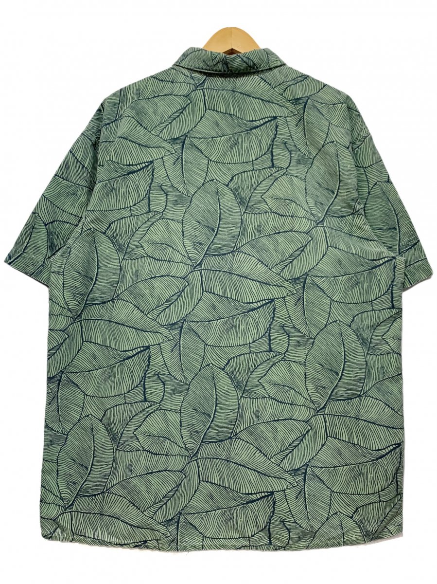 USA製 90s GRAMICCI Nylon S/S Shirt 緑 L グラミチ 半袖 ナイロン ...