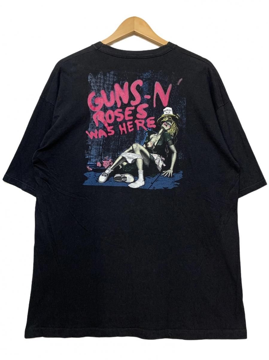 GUNS N' ROSESレイプTシャツ発禁ガンズアンドローゼスバンT希少