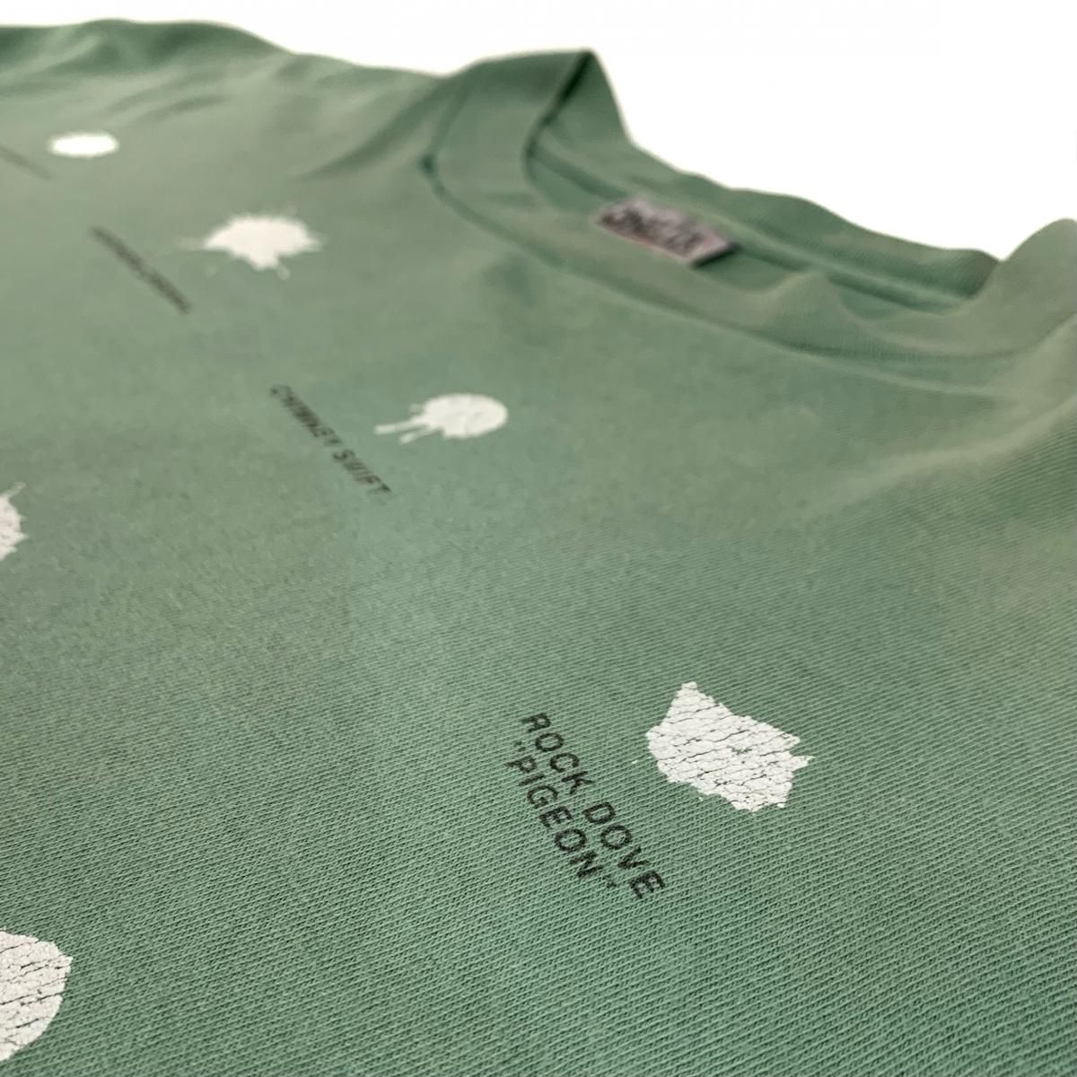 【GOOD FADE】93s BIRD DROPPING Tシャツ ONEITA Vintage 1993 Oneita Bird Poop Graphic Shirt Single Stitch