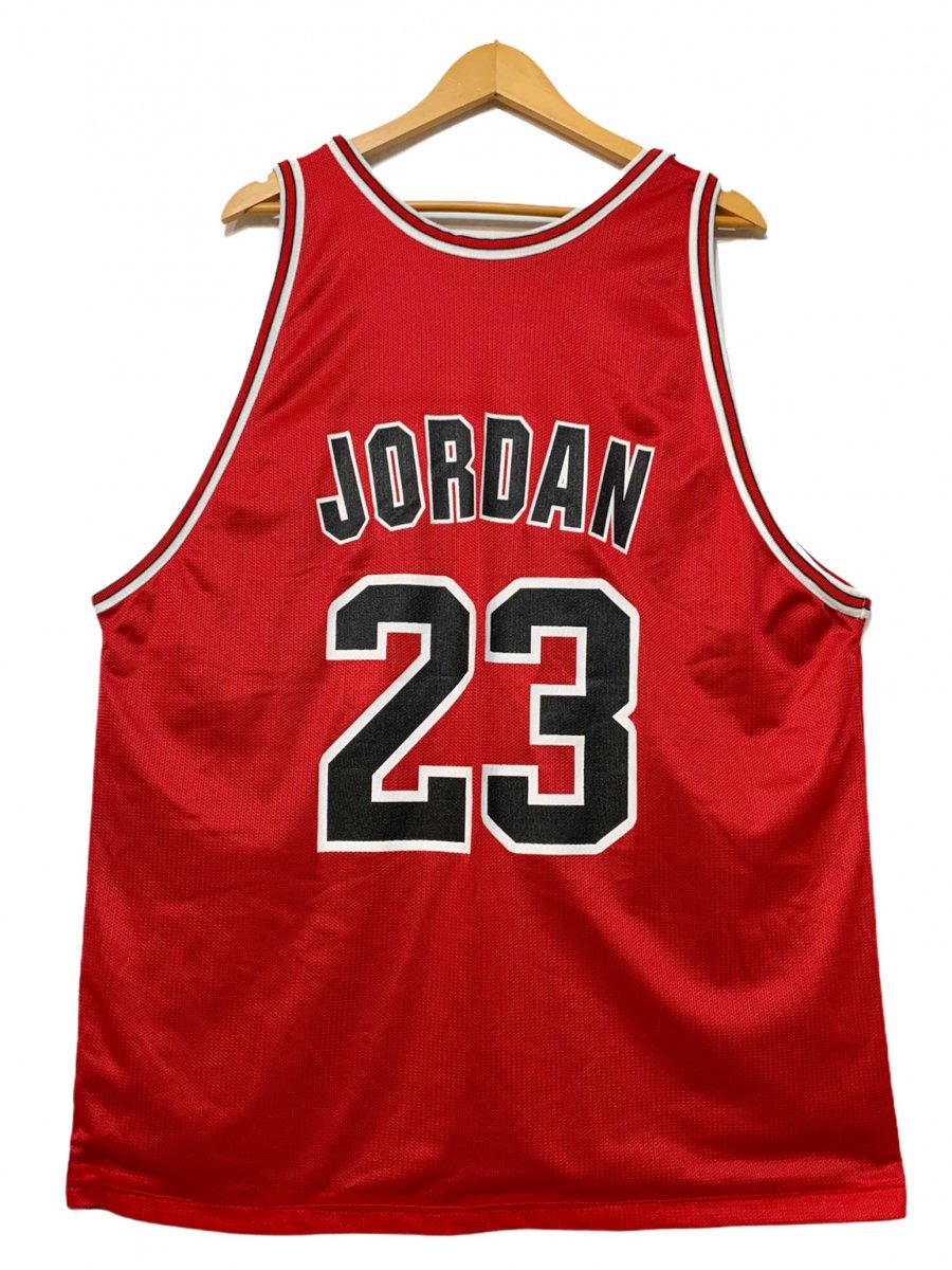 ジョーダン90’sシカゴブルズユニフォームチャンピオン 製NBA#23