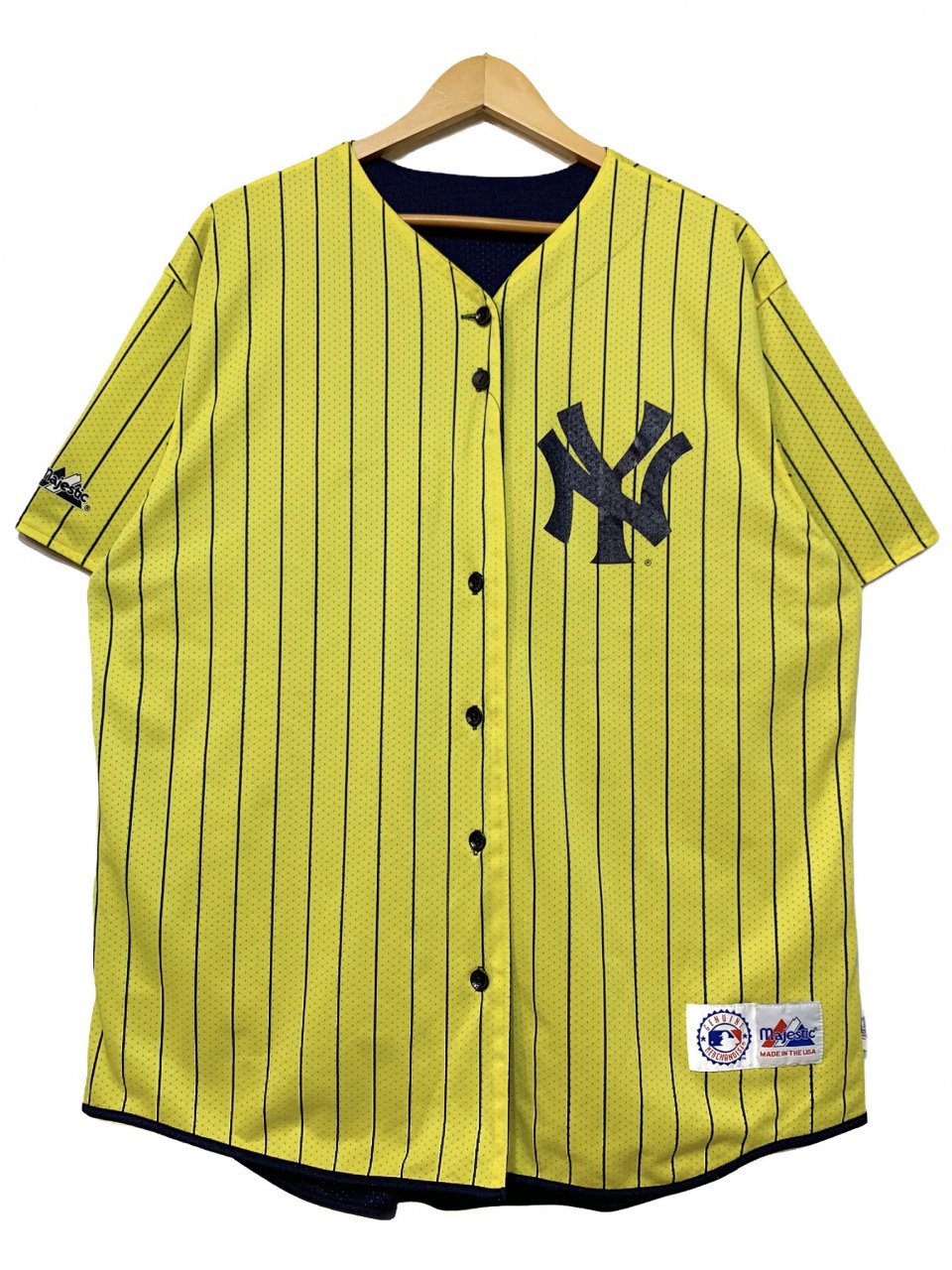 MLB ニューヨーク・ヤンキース リバーシブル ユニフォーム ベースボールシャツ