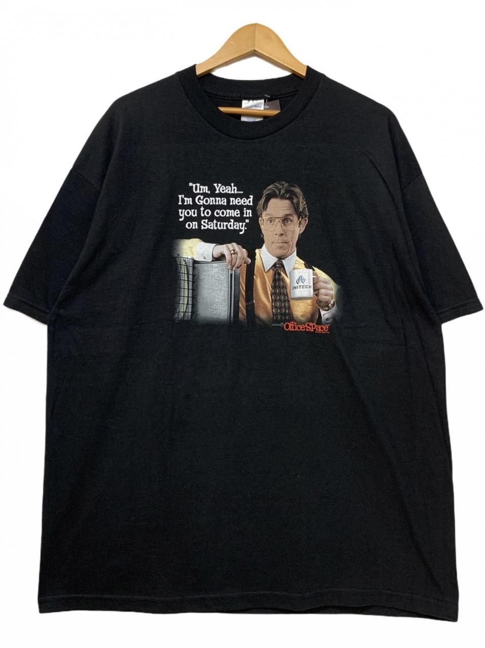 04年 Office Space Print S/S Tee 黒 XL 00s リストラマン 半袖 04年 Office Space Print S/S Tee 黒 XL 00s リストラマン 半袖