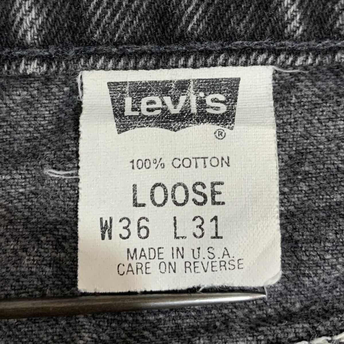 USA製 90s Levi's 545 Black Denim Pants 黒 W36×L31 リーバイス USA製 90s Levi's 545 Black Denim Pants 黒 W36×L31 リーバイス