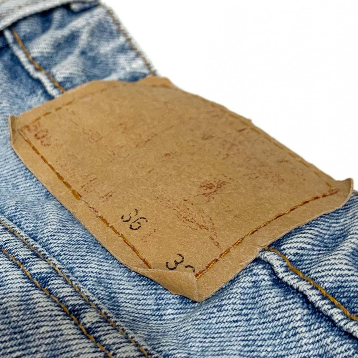 プエルトリコ製 90s Levi's 505 Denim Pants 薄青 W34×L31