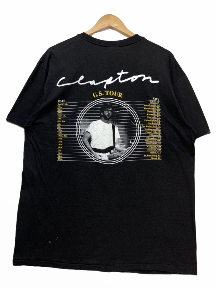 Eric clapton エリッククラプトン　ヴィンテージTシャツ　ロック　黒