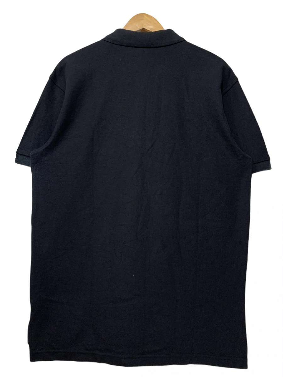00s NIKE Logo S/S Polo Shirt 黒 XL ナイキ 半袖 ポロシャツ 