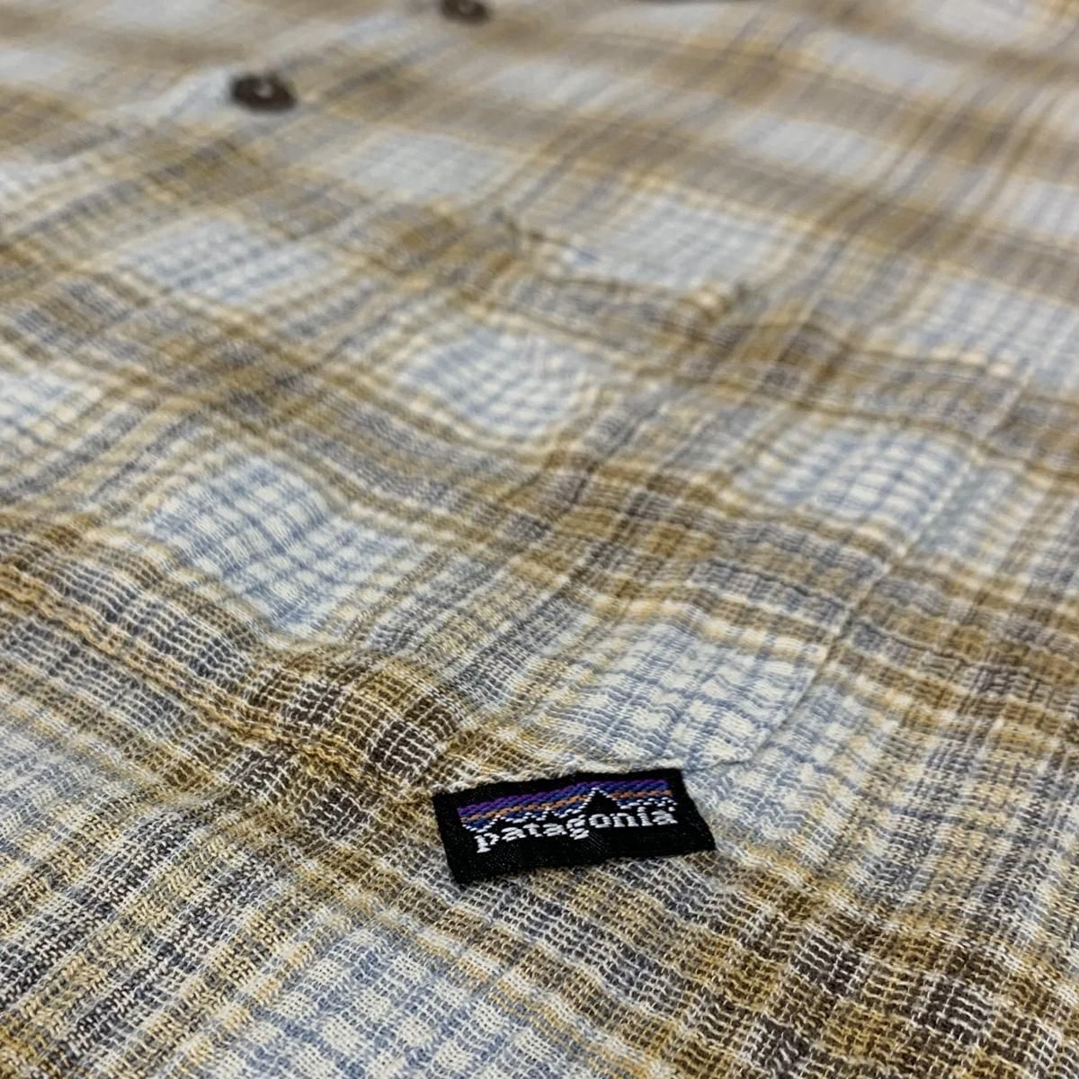 07年製 patagonia AC Yarn Dye Shirt 茶青 XL 00s パタゴニア 07年製 patagonia AC Yarn Dye Shirt 茶青 XL 00s パタゴニア