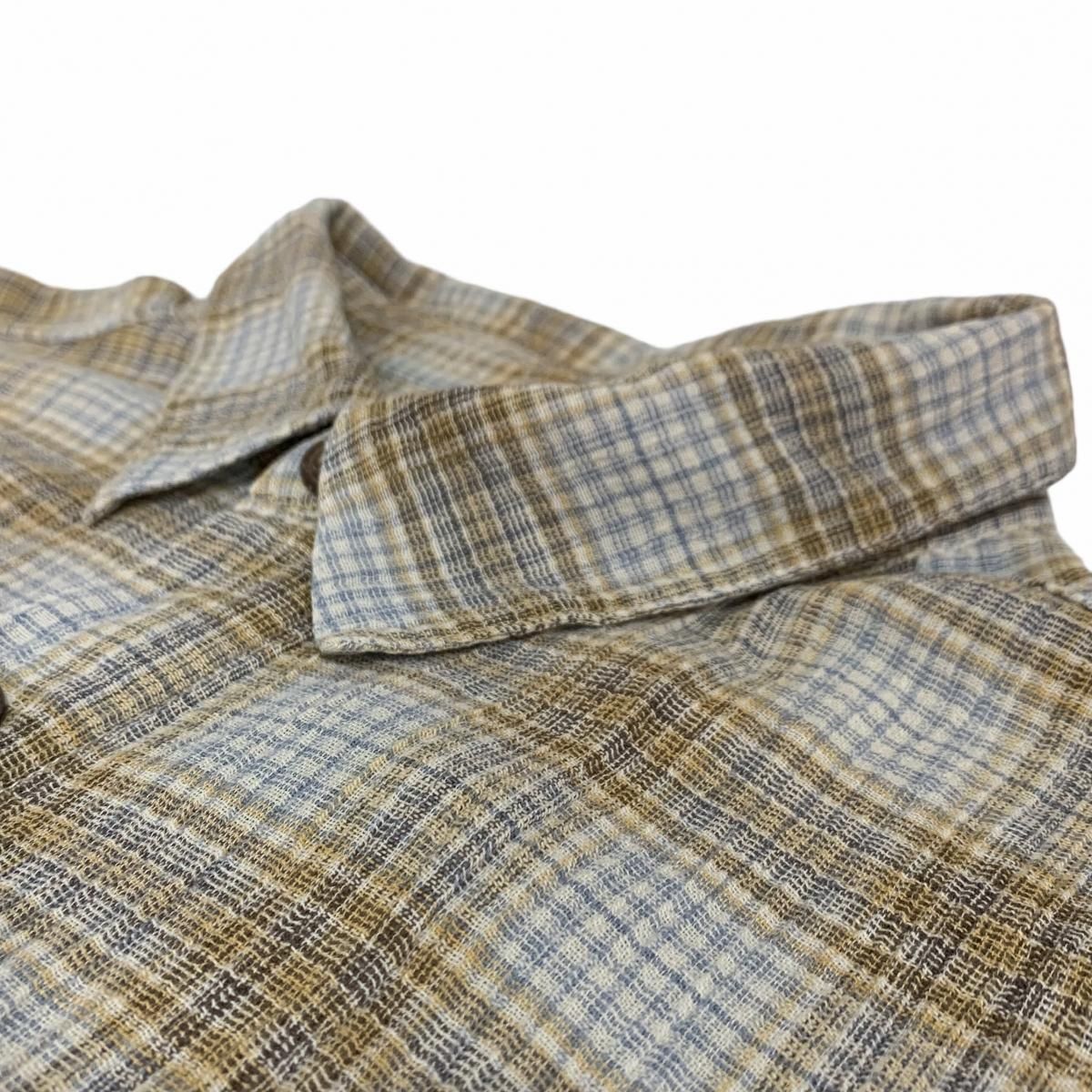 07年製 patagonia AC Yarn Dye Shirt 茶青 XL 00s パタゴニア