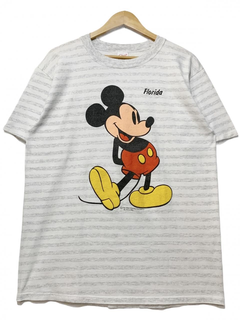 90s Disney/ディズニー “Mickey” プリント Tシャツ　USA製