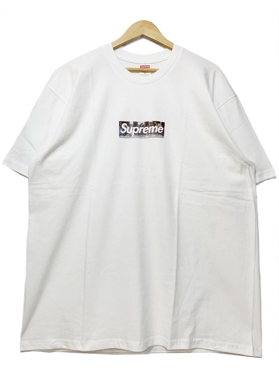 Milan Box Logo Tee Supreme ボックスロゴ　Tシャツ　白