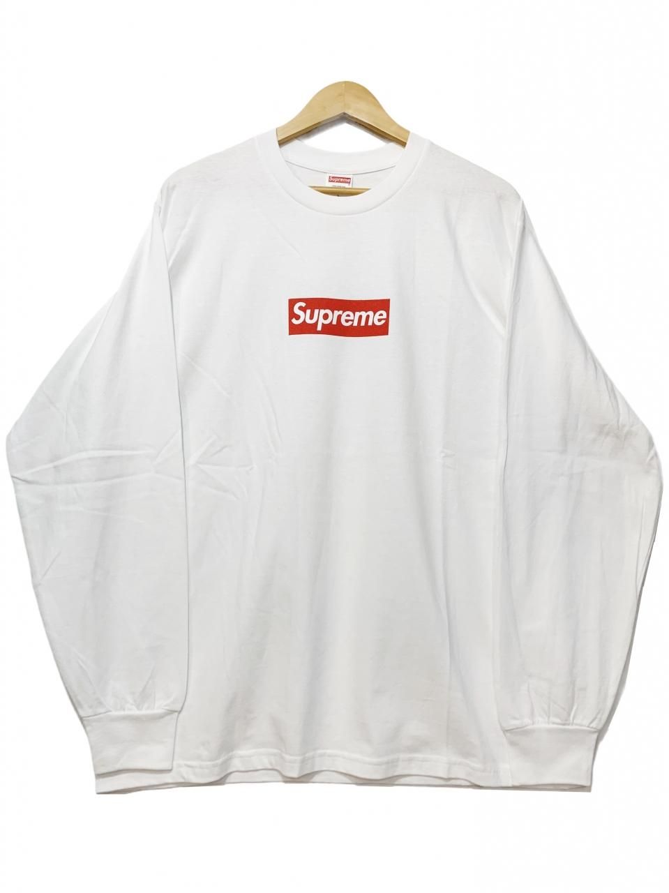 新品 20AW SUPREME Box Logo L/S Tee 白 L シュプリーム 長袖 ボックス