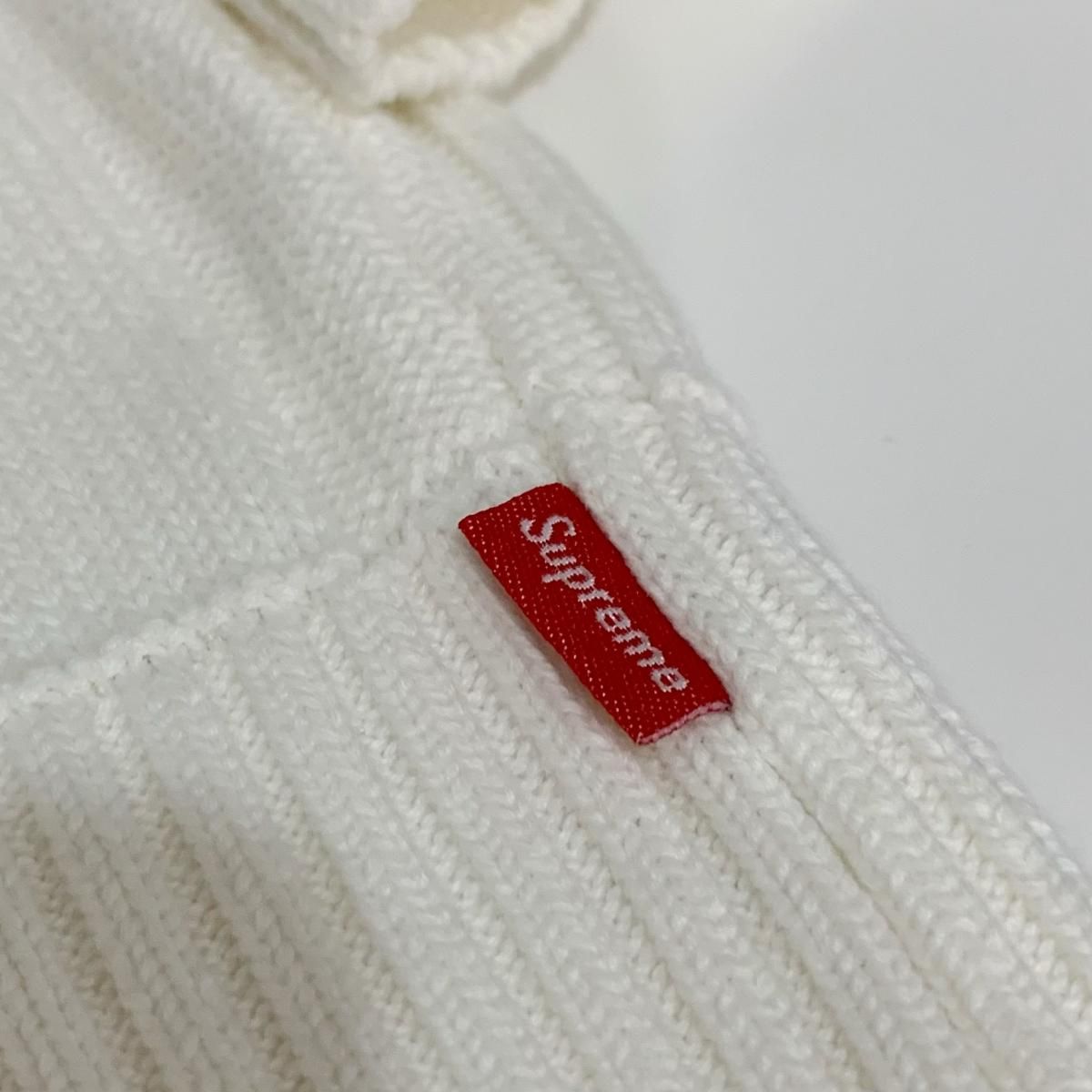 新品 21SS SUPREME Tonal Checkerboard Small Box Sweater 白 XL 新品 21SS SUPREME Tonal Checkerboard Small Box Sweater 白 XL