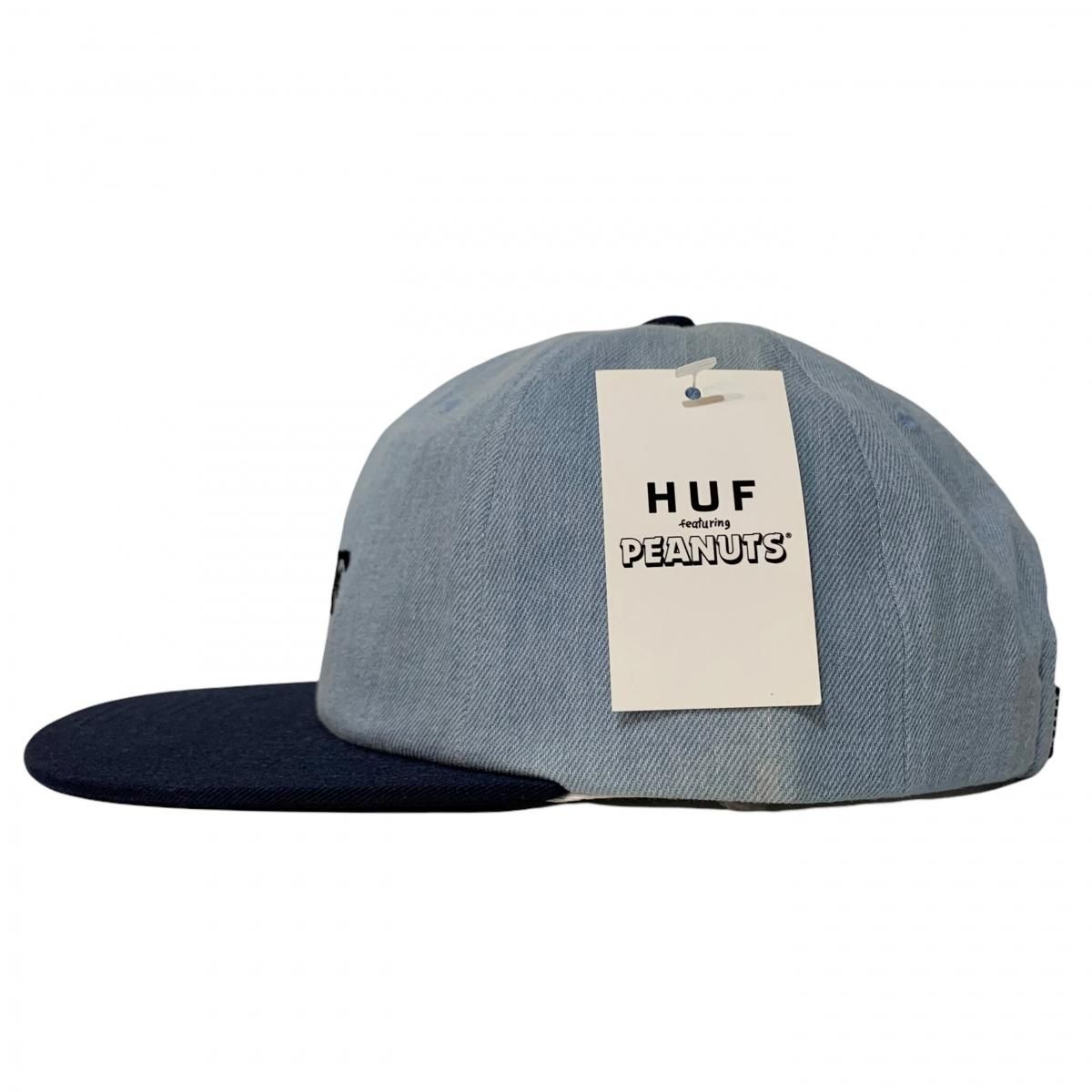 新品 HUF × PEANUTS SNOOPY Denim 6 Panel Cap 青 ハフ ピーナッツ スヌーピー 6 パネル キャップ デニム ブルー HT64037 - NEWJOKE ONLINE STORE 新品 HUF × PEANUTS SNOOPY Denim 6 Panel Cap 青 ハフ ピーナッツ スヌーピー 6 パネル キャップ デニム ブルー HT64037 - NEWJOKE ONLINE STORE