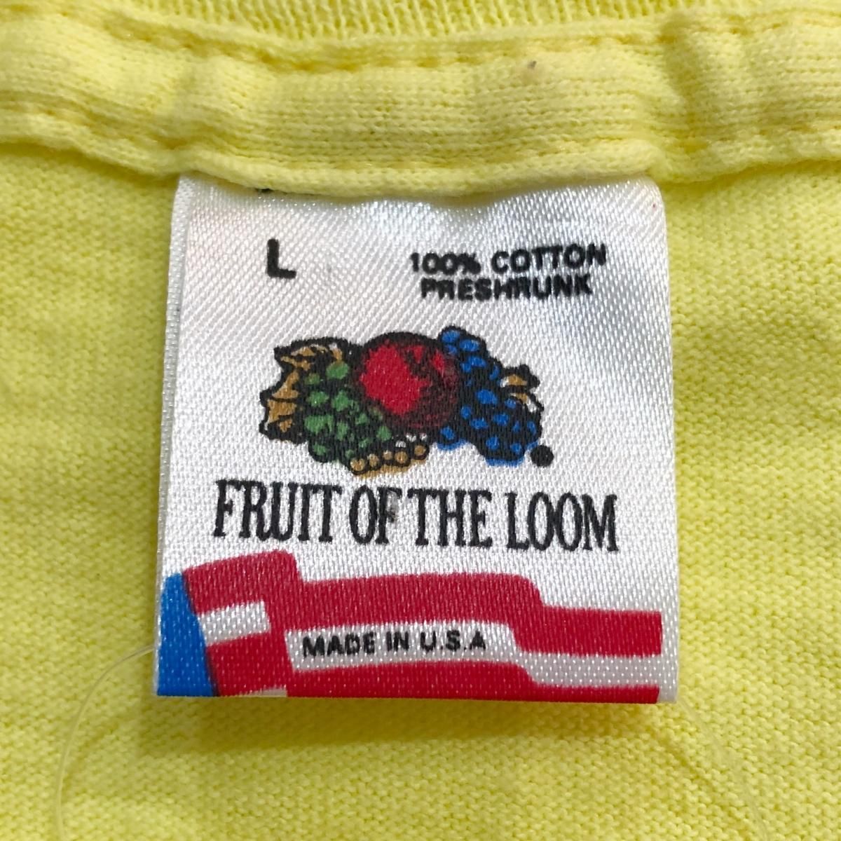 確認用　Tシャツ　イエロー　fruits of the room 確認用 Tシャツ イエロー fruits of the room FRUIT OF THE LOOM