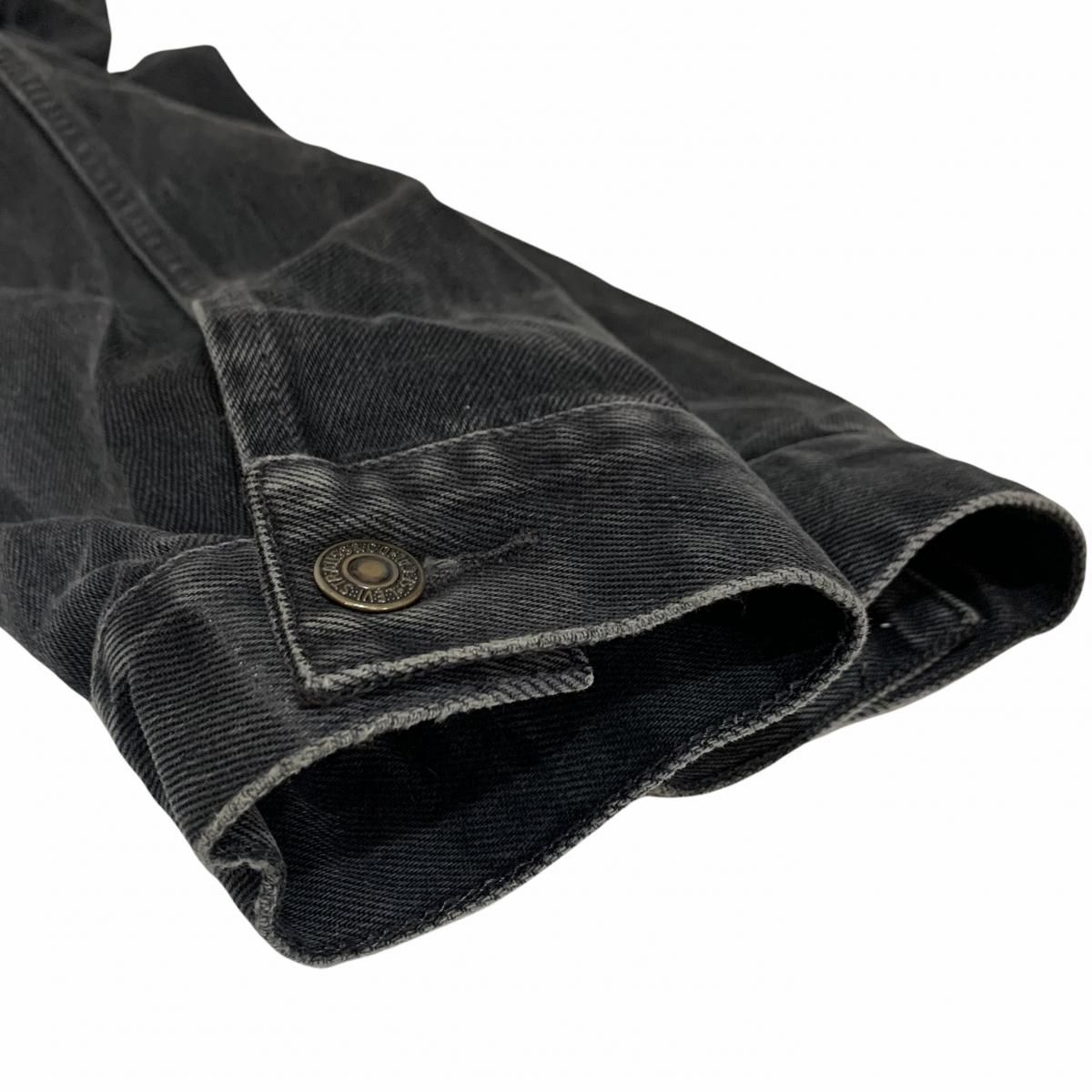 96年 Euro Levi's 70503-02 Black Denim Jacket 黒 L 90s Levis 96年 Euro Levi's 70503-02 Black Denim Jacket 黒 L 90s Levis