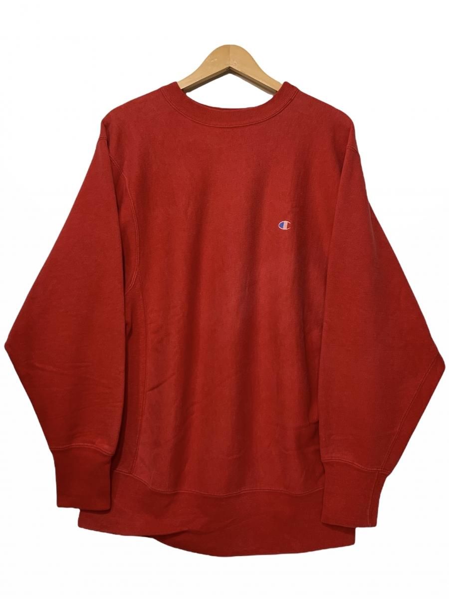 USA製 80s Champion Reverse Weave Sweatshirt 赤 XL トリコタグ チャンピオン リバースウィーブ スウェット  目つき 目玉 目あり レッド 古着 - NEWJOKE ONLINE STORE