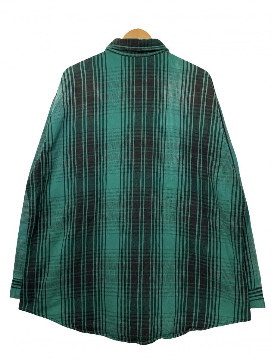 USA製 80s〜90s BIG MAC Check Flannel L/S Shirt 緑黒 2XL-TALL USA製 80s〜90s BIG MAC Check Flannel L/S Shirt 緑黒 2XL-TALL