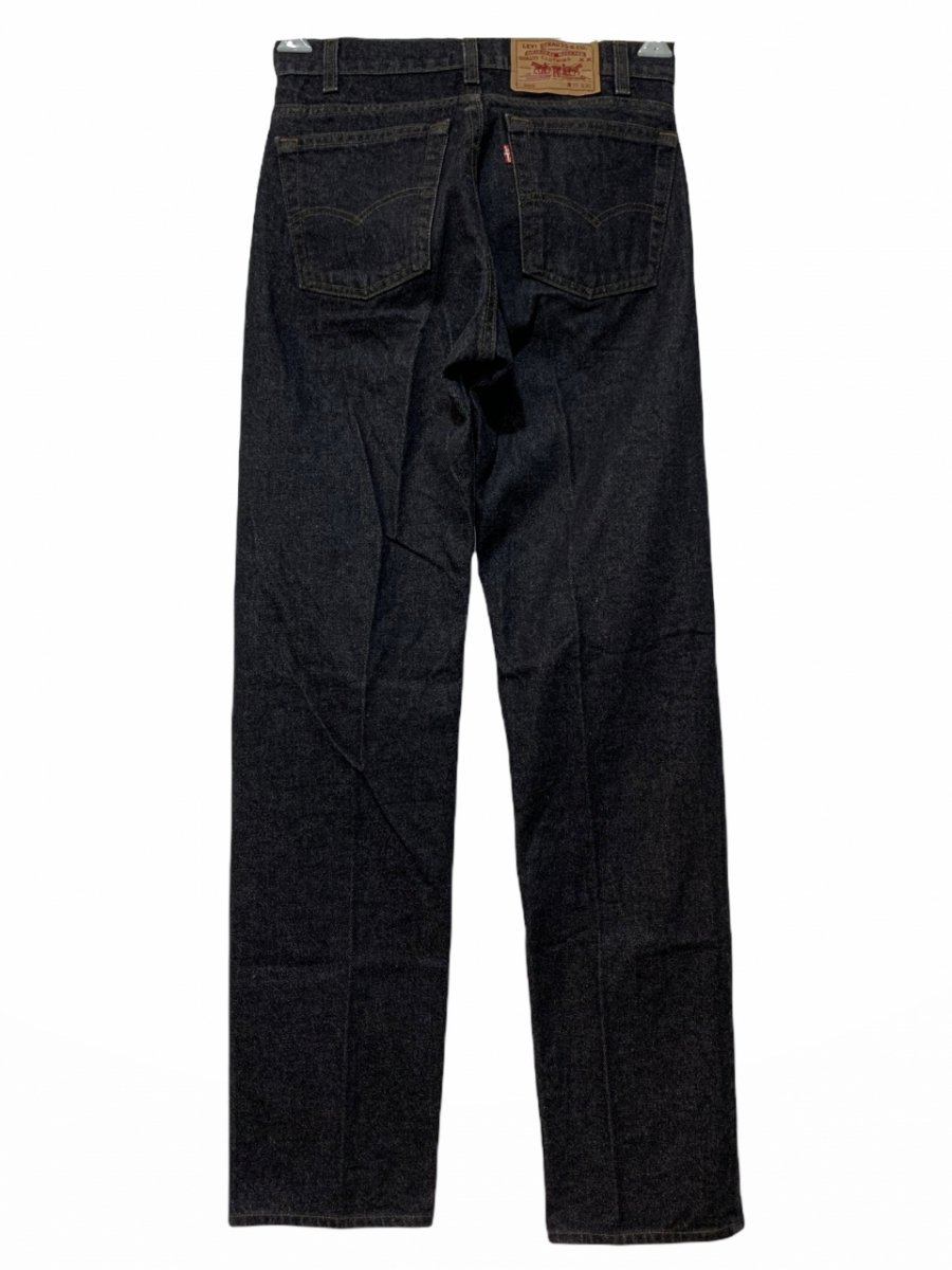 USA製 88年 Levi's 505 Black Denim Pants 黒 W28×L31 80s リーバイス