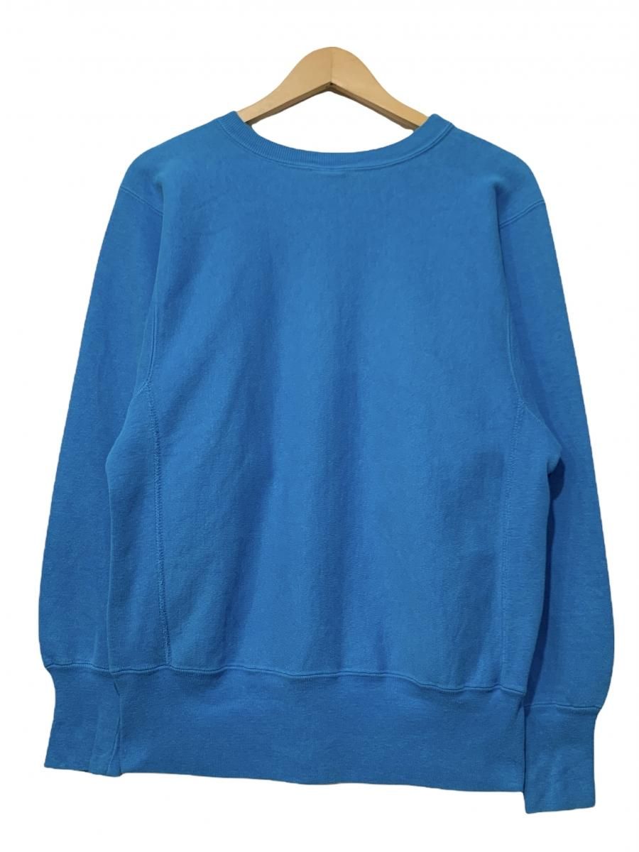 USA製 90s Champion Reverse Weave Sweatshirt 水色 M 刺繍タグ USA製 90s Champion Reverse Weave Sweatshirt 水色 M 刺繍タグ