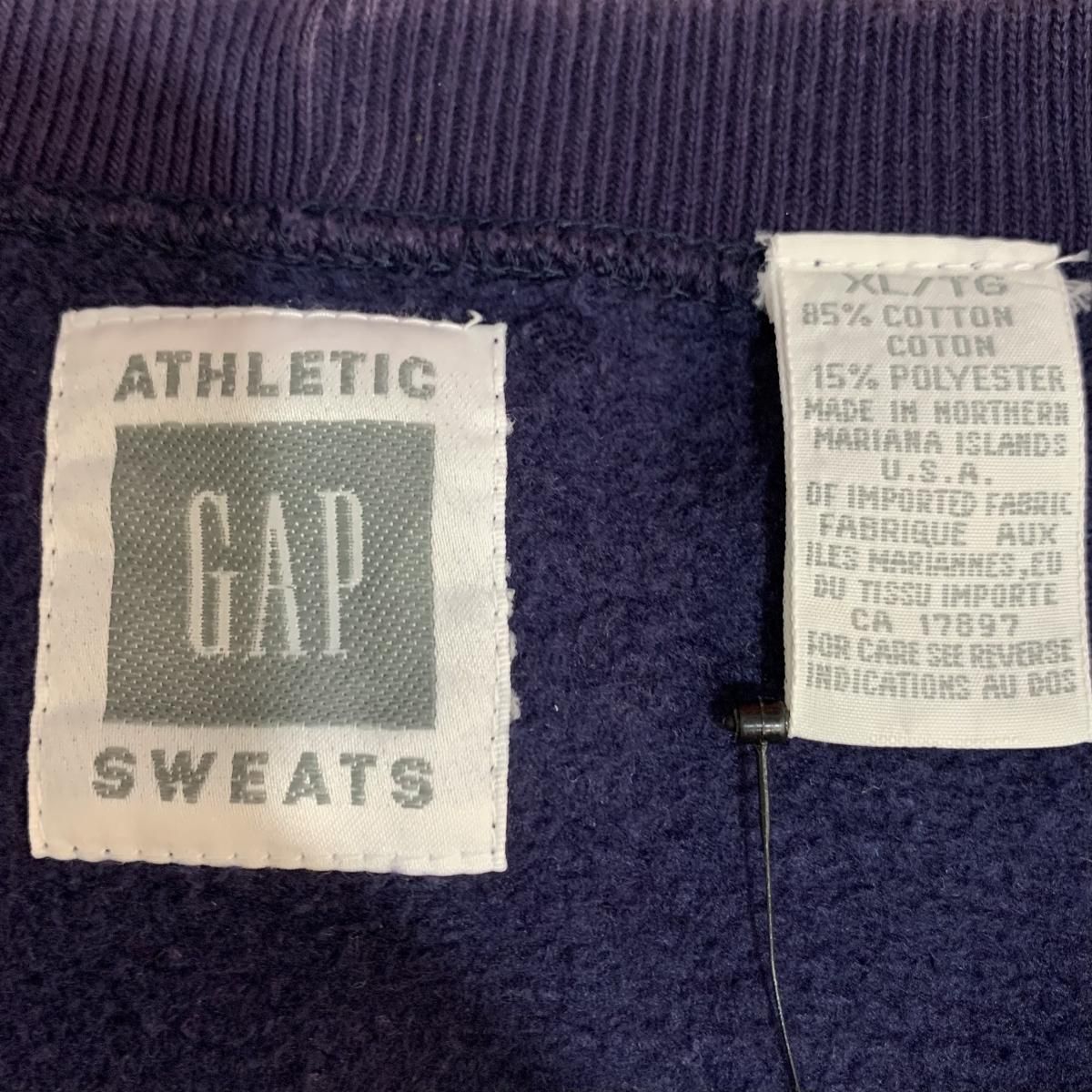 90s OLD GAP Plain Sweatshirt 紺 XL オールドギャップ 90s OLD GAP Plain Sweatshirt 紺 XL オールドギャップ