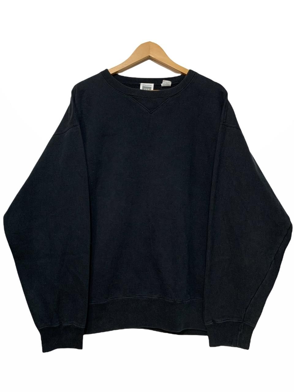 90s OLD GAP Plain Sweatshirt 黒 L オールドギャップ