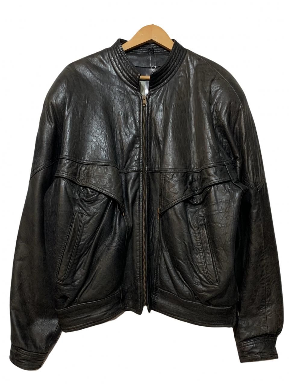70s Christian Dior Lamb Leather Jacket 茶 40 クリスチャン 