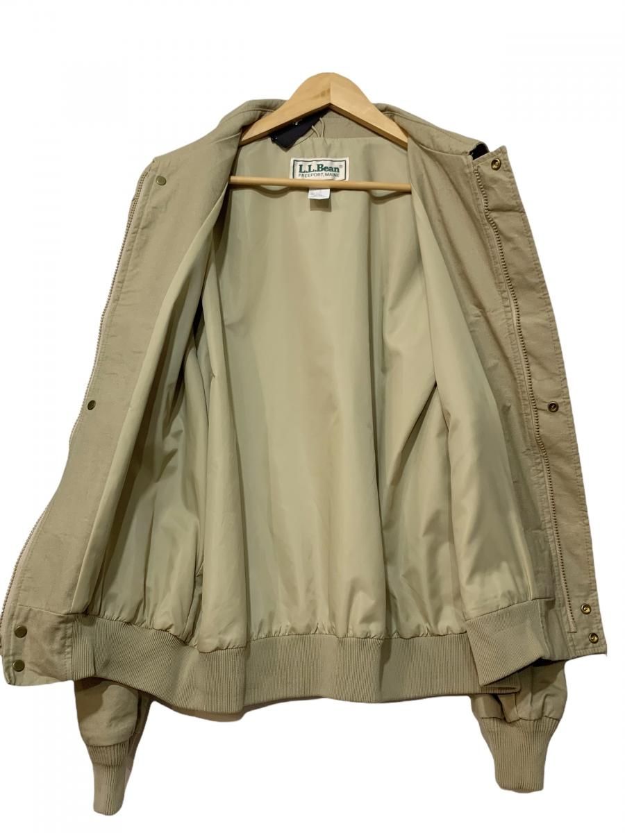 USA製 80s~90s L.L.Bean A-2 Type Cotton Blouson カーキ L エルエル