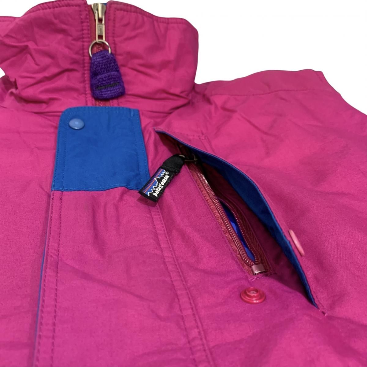 91年製 patagonia Nylon Padding Vest 紫ピンク M 90s 91年製 patagonia Nylon Padding Vest 紫ピンク M 90s