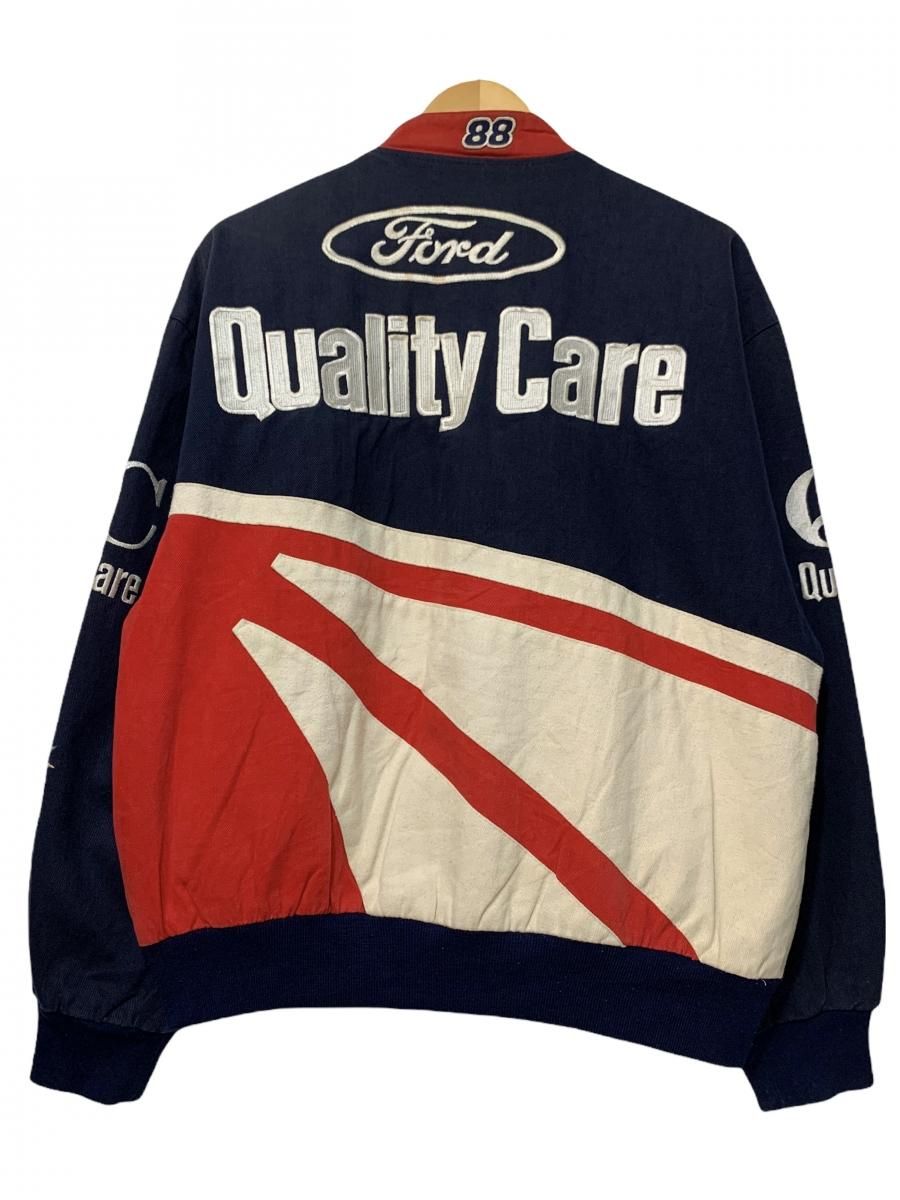 希少 90s Quality Care レーシング ジャケット ジェフハミルトンヴィンテージ