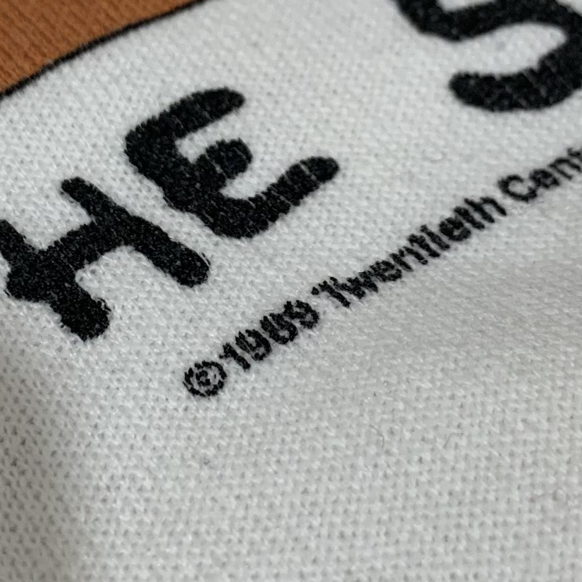 USA製 89年 THE SIMPSONS Print Sweatshirt 白 XL 80s USA製 89年 THE SIMPSONS Print Sweatshirt 白 XL 80s