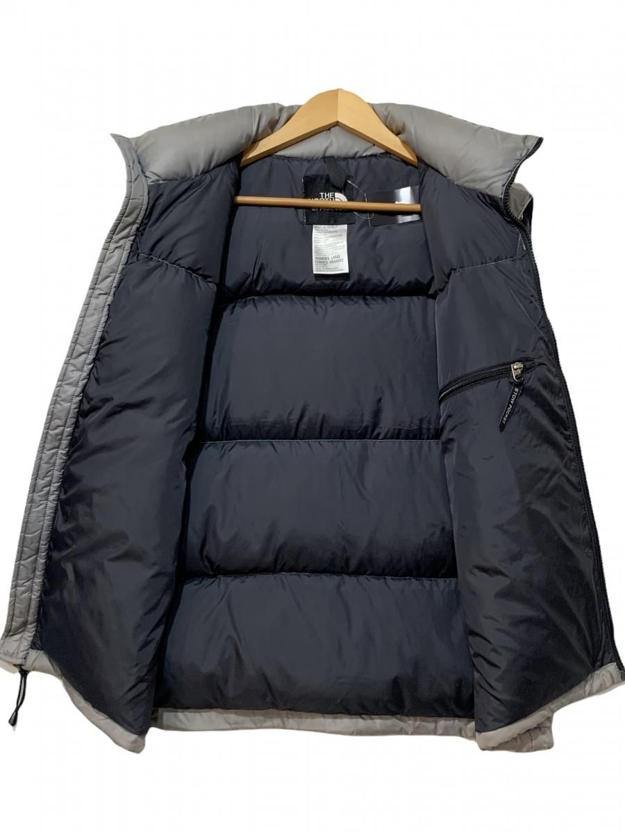 90s~00s THE NORTH FACE Nuptse Vest 灰 Women's L ノースフェイス ...