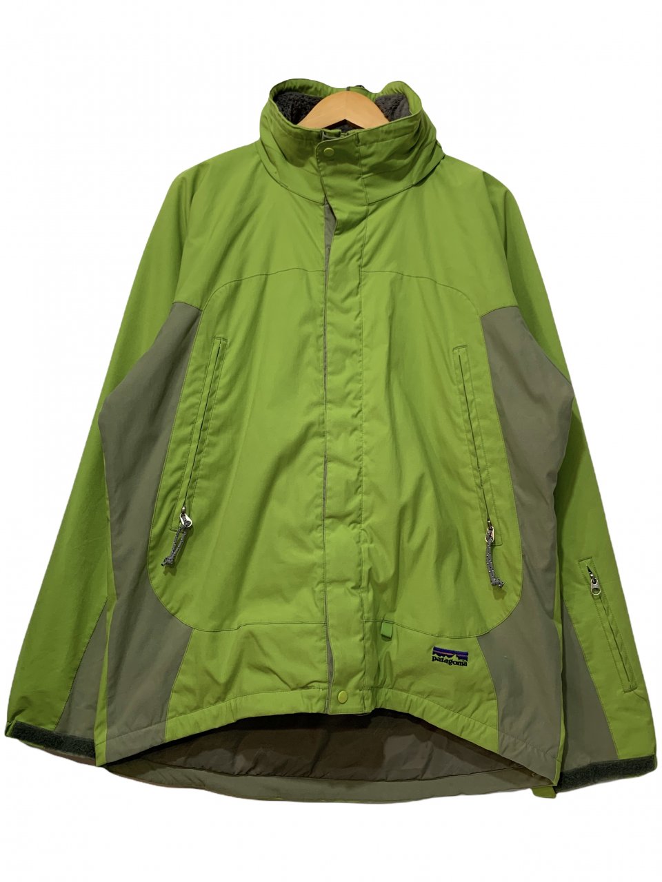 カナダ製 02年製 patagonia Stretch Boundary Jacket 黄緑 M パタゴニア ストレッチバウンダリージャケット  ナイロンジャケット 84250 FA02 - NEWJOKE ONLINE STORE