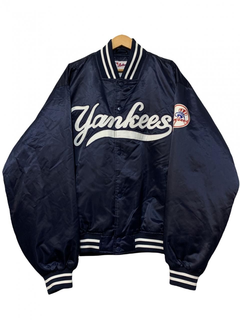 カラーブルーMajestic ニューヨーク ヤンキース Yankees スタジャン