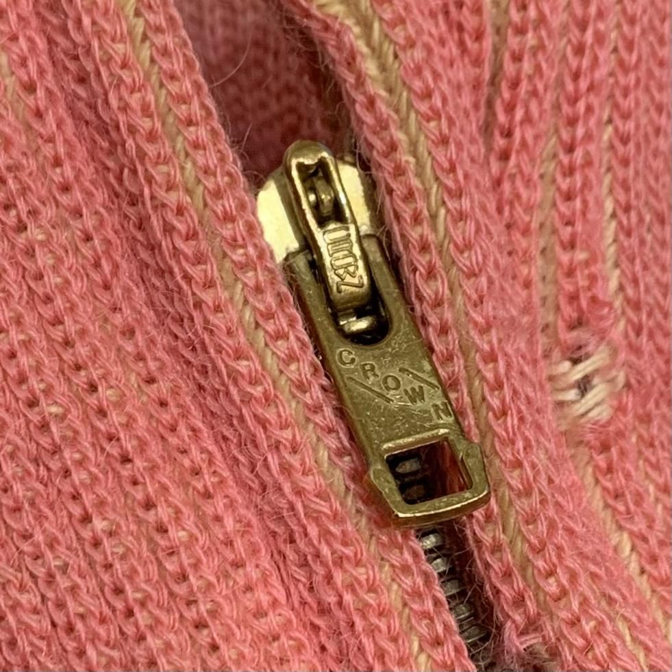 50s Vintage Wool Pharaoh Coat 紺ピンク L ヴィンテージ