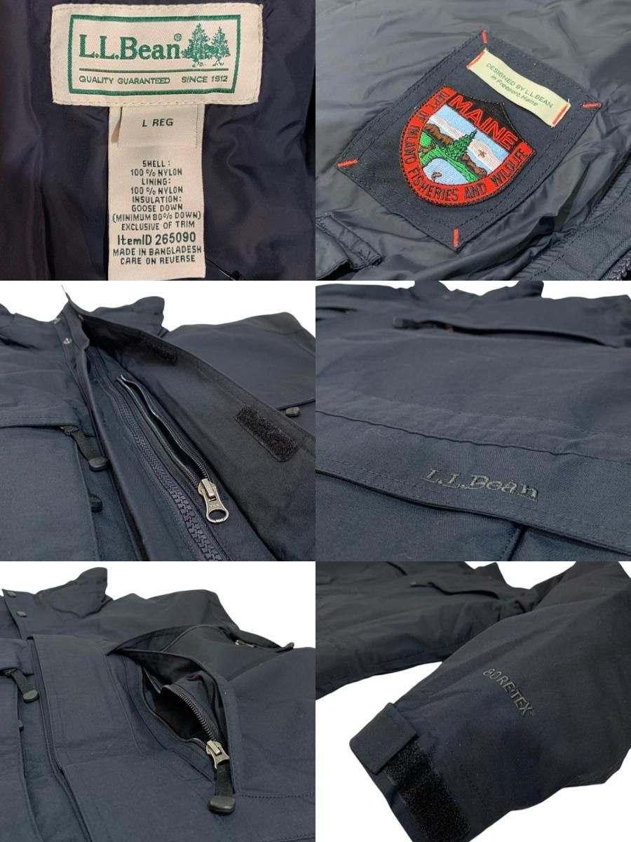 00s L.L.Bean 3WAY GORE-TEX Down Jacket 黒 L エルエルビーン 00s L.L.Bean 3WAY GORE-TEX Down Jacket 黒 L エルエルビーン