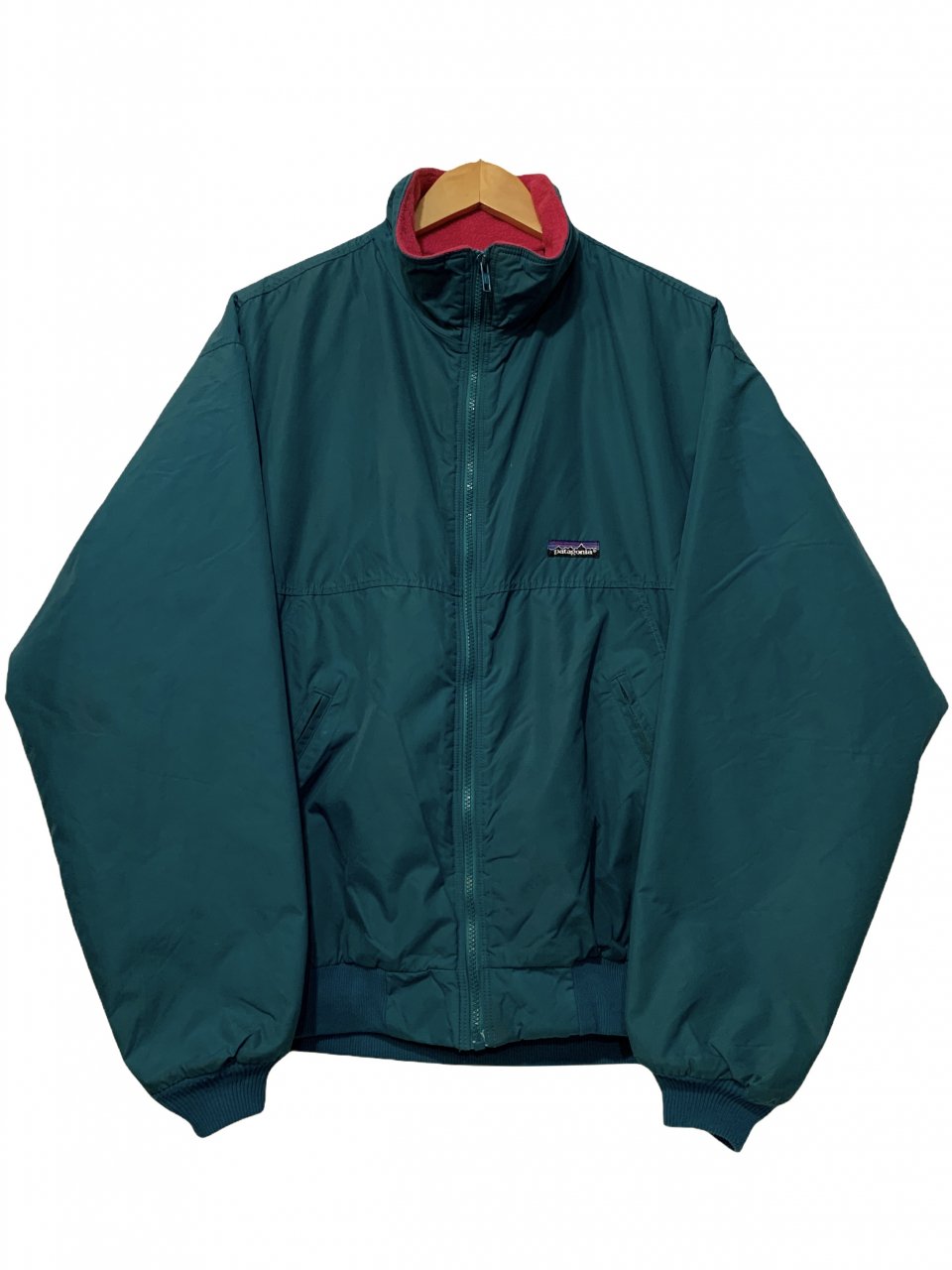 USA製 88年 patagonia Shelled Synchilla Jacket 緑ピンク L 80s
