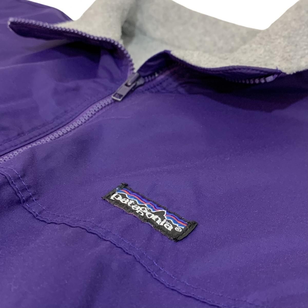 USA製 89年 patagonia Shelled Synchilla Jacket 紫灰 M 80s USA製 89年 patagonia Shelled Synchilla Jacket 紫灰 M 80s