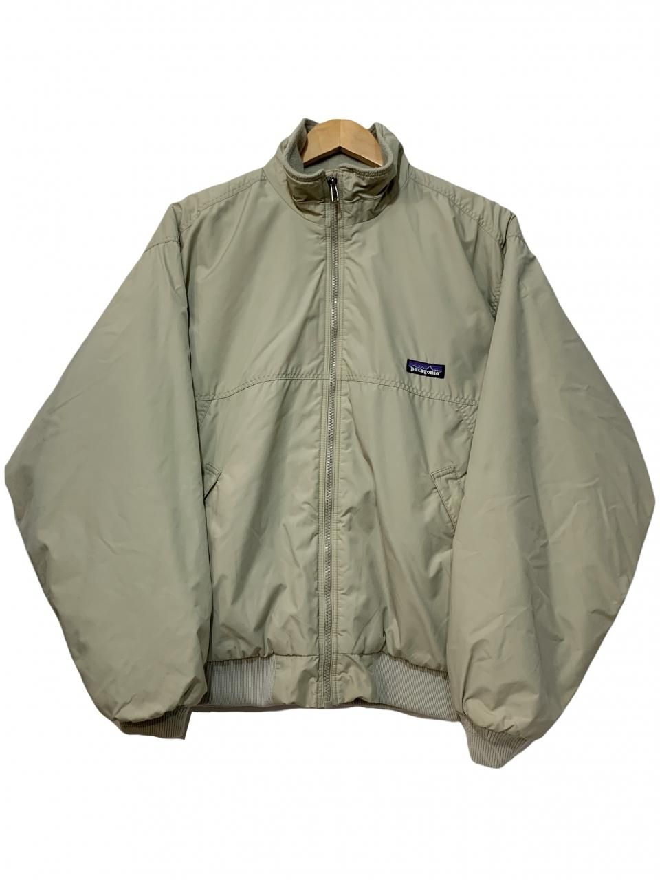 patagonia カーキ ベージュ シェルドシンチラジャケット　M