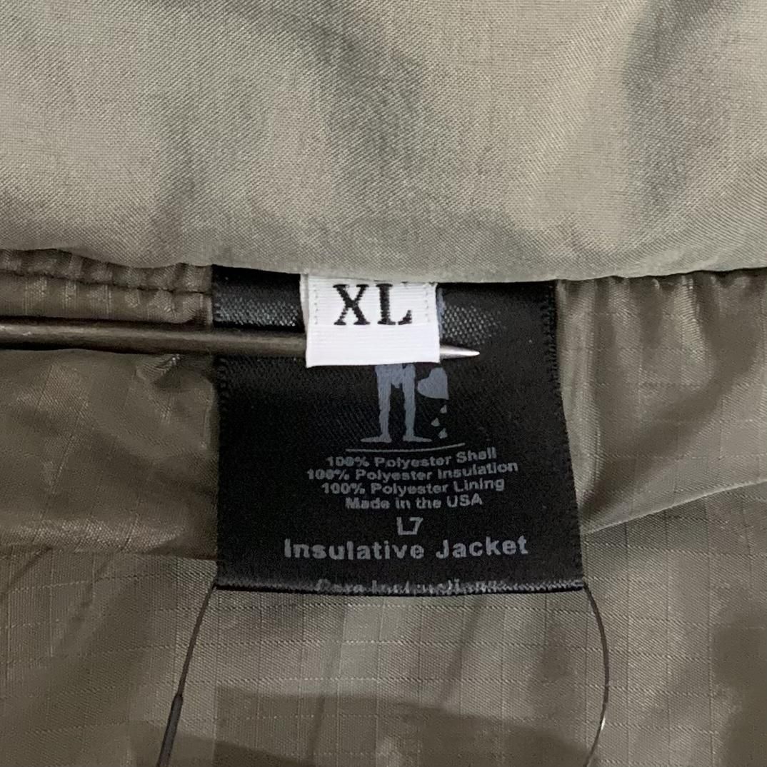 PCU GEN1 LEVEL7 Jacket 灰 XL 米軍実物 レベル7 プリマロフト PCU GEN1 LEVEL7 Jacket 灰 XL 米軍実物 レベル7 プリマロフト