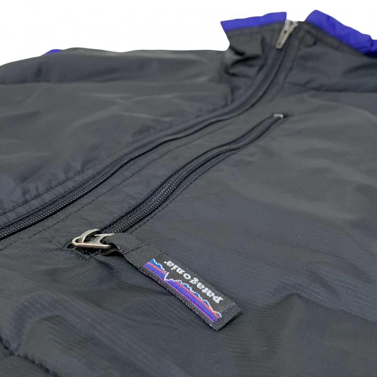 00年製 patagonia Puffball Vest 黒青 L 00s パタゴニア 00年製 patagonia Puffball Vest 黒青 L 00s パタゴニア