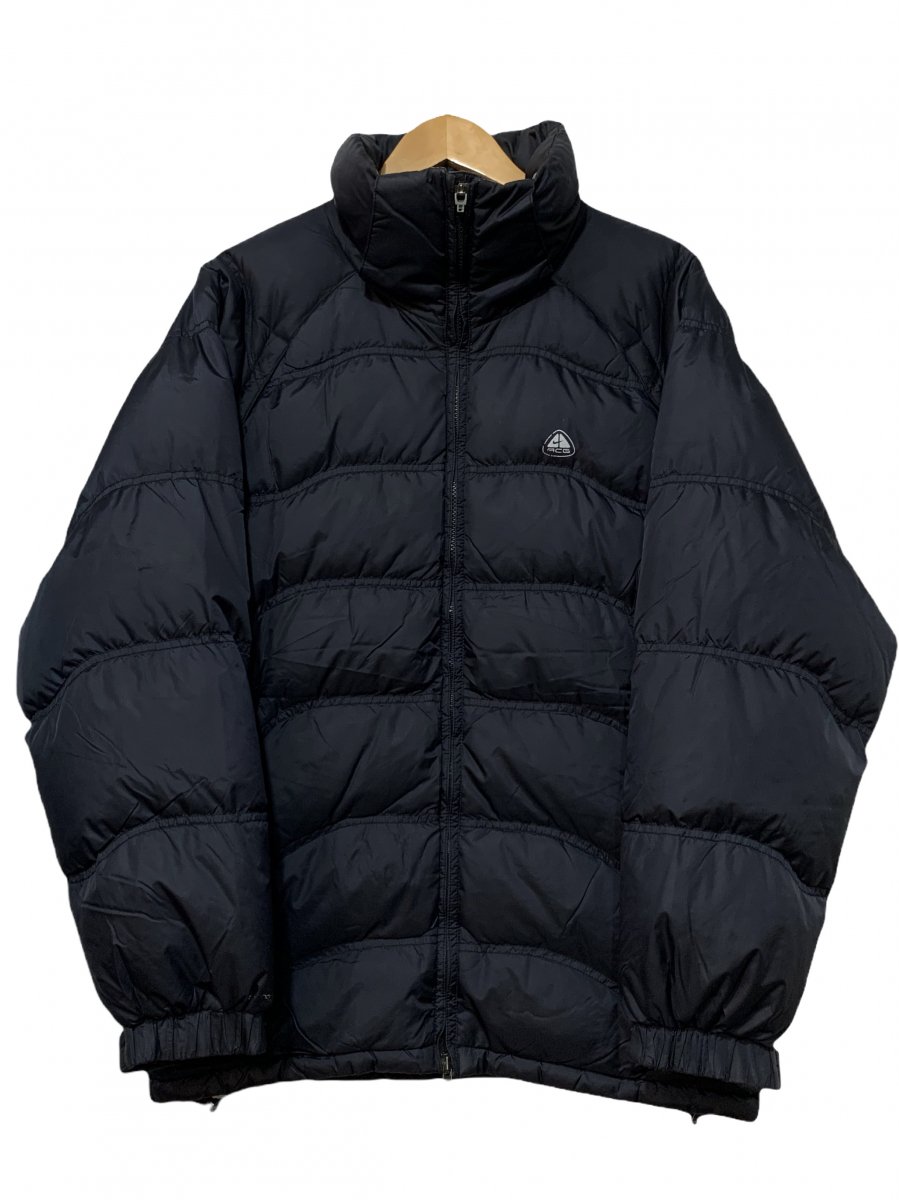 04年製 NIKE ACG Logo Down Jacket 黒 M 00s ナイキ エーシージー