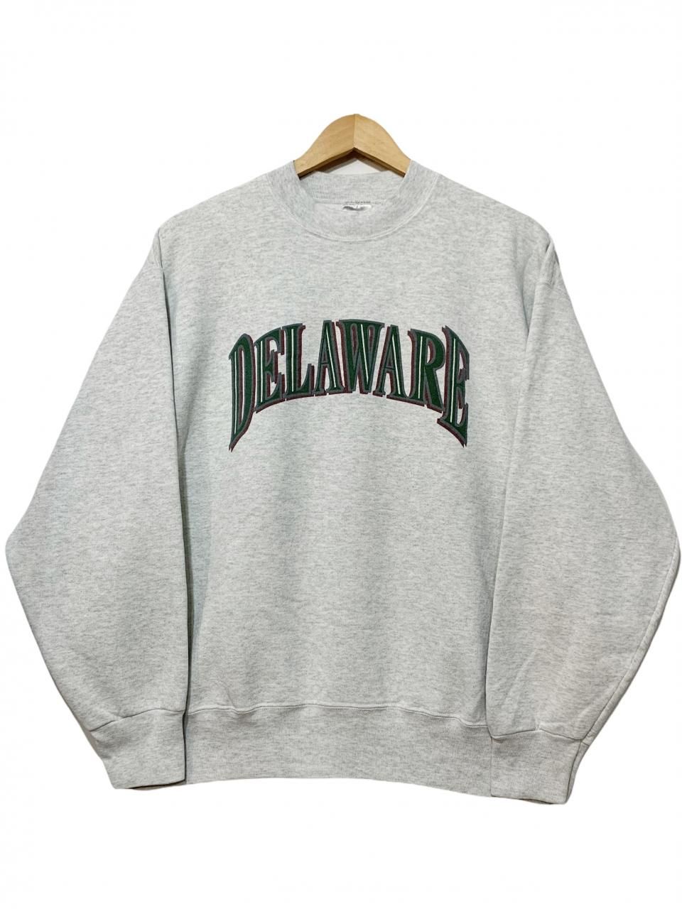 90s~00s DELAWARE College Sweatshirt 灰 L デラウェア州立大学 90s~00s DELAWARE College Sweatshirt 灰 L デラウェア州立大学