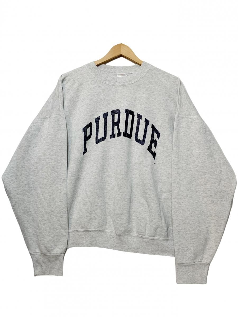 00s PURDUE UNIVERSITY College Sweatshirt 灰 XXL パデュー大学 00s PURDUE UNIVERSITY College Sweatshirt 灰 XXL パデュー大学