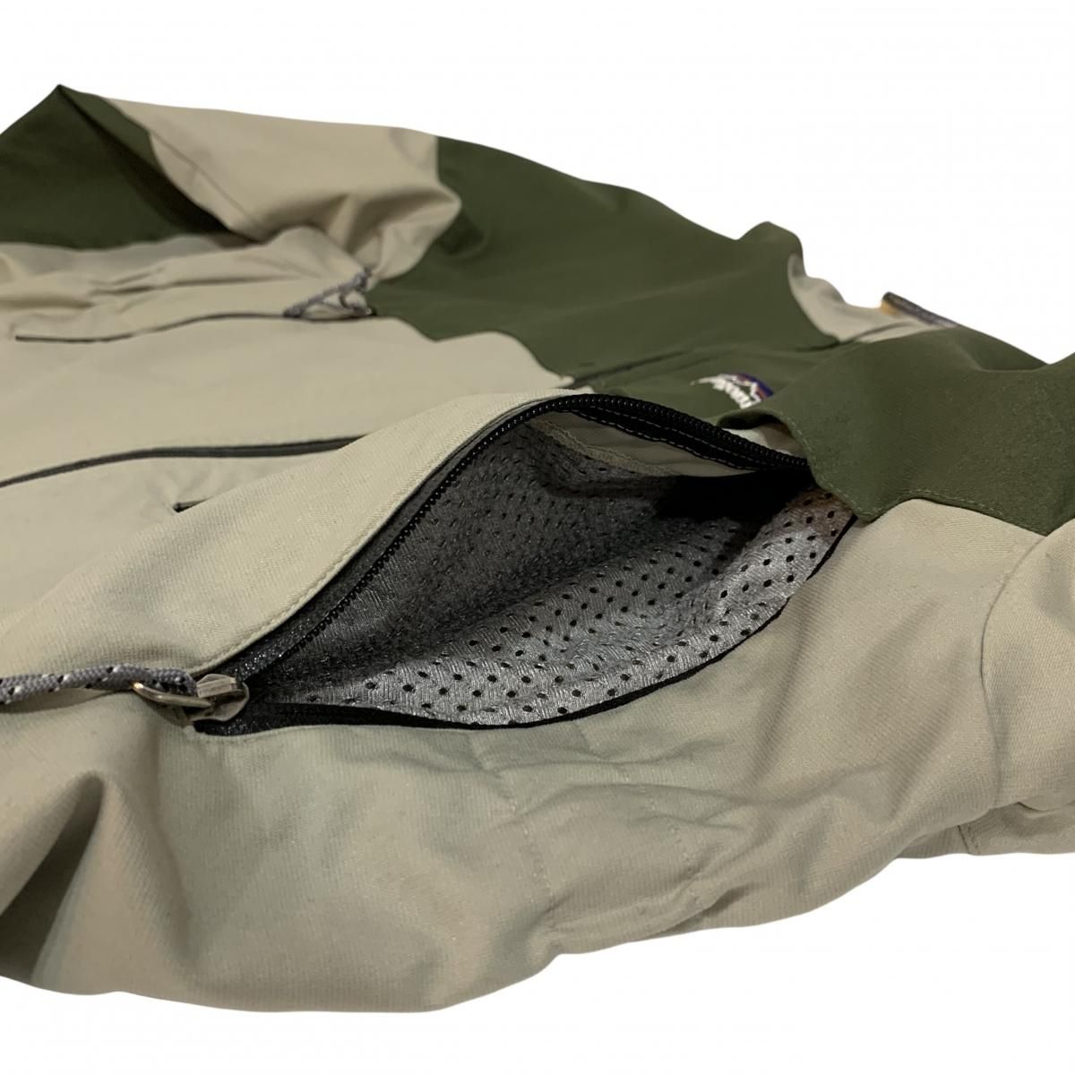 02年製 patagonia Dimension Jacket ブラウンオリーブ グリーン 02年製 patagonia Dimension Jacket ブラウンオリーブ グリーン